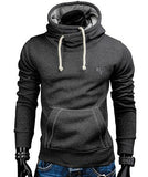 2017 New Fashion Hoodies Brand Men Small Pattern Sweatshirt Male Hoody Hip Hop Hooded Autumn Winter Hoodie Mens Pullover XXL