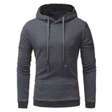 Men's Hoodies 2017 New Fashion Brand Hoodie Hot Sale Plaid Jacquard Hoodies Men Fashion Tracksuit Male Sweatshirt Men's Tops 3XL