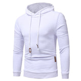 Men's Hoodies 2017 New Fashion Brand Hoodie Hot Sale Plaid Jacquard Hoodies Men Fashion Tracksuit Male Sweatshirt Men's Tops 3XL