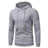 Men's Hoodies 2017 New Fashion Brand Hoodie Hot Sale Plaid Jacquard Hoodies Men Fashion Tracksuit Male Sweatshirt Men's Tops 3XL