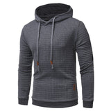 Men's Hoodies 2017 New Fashion Brand Hoodie Hot Sale Plaid Jacquard Hoodies Men Fashion Tracksuit Male Sweatshirt Men's Tops 3XL